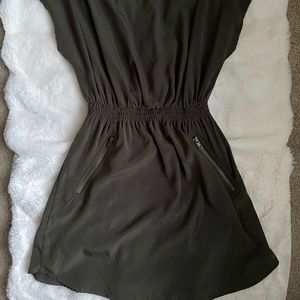 Army green dress